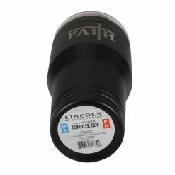 Budget 🔔 Lincoln Outfitters "Faith" 30 oz. Religious Tumbler, Black - 89-634-0204 - Tumblers ⌛ -Lincoln Outfitters Shop 02b2a7e6b64b64081036c1d5bef7a62b4cd252c1 32631057 4