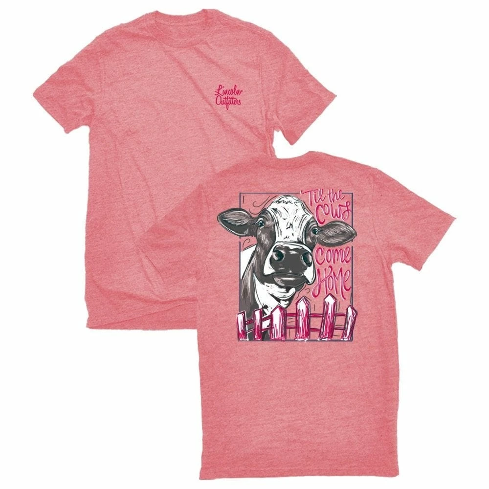 Brand new π Lincoln Outfitters Ladies Till the Cows Come Home Short Sleeve T-Shirt - LO-L204-ROSE - T-Shirts β€οΈ 1 Brand new π Lincoln Outfitters Ladies Till the Cows Come Home Short Sleeve T-Shirt - LO-L204-ROSE - T-Shirts β€οΈ