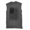 Cheapest ⌛ Lincoln Outfitters Men's Faded American Flag Sleeveless T-Shirt - LOTS-08 - T-Shirts ⭐