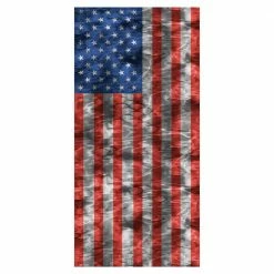 Best deal ❤️ Lincoln Outfitters Men's All Over Scaletech American Flag Neck Gaiter - LOGST-02 - Face Masques 🎁