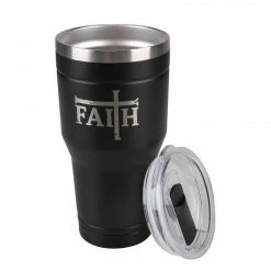 Budget 🔔 Lincoln Outfitters "Faith" 30 oz. Religious Tumbler, Black - 89-634-0204 - Tumblers ⌛ -Lincoln Outfitters Shop 1a5831bfb170801ebe23f9b3ee51ea5f0a6ab92a 32631057 3