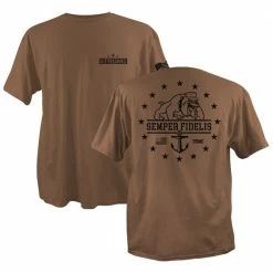 Outlet ⭐ Lincoln Outfitters Men's Semper Fidelis Short Sleeve T-Shirt - SG-81 - T-Shirts 👏