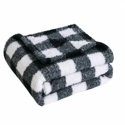 Top 10 🥰 Lincoln Outfitters Black White Buffalo Check Sherpa 50 x 60 Throw - RK-SHERP-CLBF - Blankets & Bedspreads ✨ -Lincoln Outfitters Shop 2483671c9e63dfdaceb4148aa9b8dbe18d587336 490930006 1