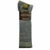 New 👍 Lincoln Outfitters Men's Tall Merino Wool Boot Sock Charcoal - L72313-CH/GRN - ❤️ Socks ❤️
