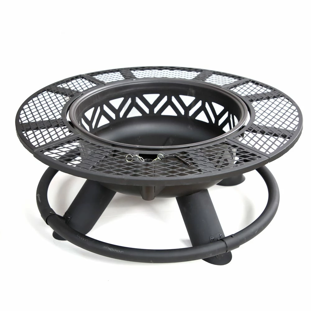 Deals π Lincoln Outfitters Steel Fire Pit with BBQ Grate - 90-165-0204 - Fire Pits & Heaters π 9 Deals π Lincoln Outfitters Steel Fire Pit with BBQ Grate - 90-165-0204 - Fire Pits & Heaters π - Image 9
