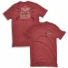 Discount 😍 Lincoln Outfitters Men's Short Sleeve Tyranny Rebellion T-Shirt Brick Red Heather - LO-137 - T-Shirts 🌟