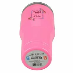 Flash Sale 🌟 Lincoln Outfitters "Faith Over Fear" 30 oz. Religious Tumbler, Pink - 89-635-0204 - Tumblers 😉 -Lincoln Outfitters Shop 3e077cb52414a55d4025991f91033a781b438ed8 32631058 4