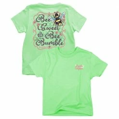 Top 10 🌟 Lincoln Outfitters Youth Girls Bee Sweet and Bee Bumble Short Sleeve T-Shirt - LOY-26 - T-Shirts 🎉