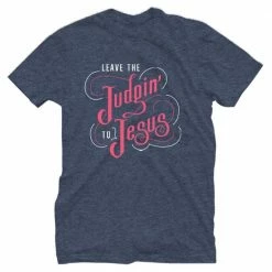Budget ✨ Lincoln Outfitters Ladies Judgin' To Jesus Short Sleeve T-Shirt - LO-L168 - T-Shirts 🎉