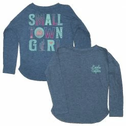 Discount 💯 Lincoln Outfitters Girls' Small Town Girl Long Sleeve T-Shirt Loyls-01 - Shirts 💯