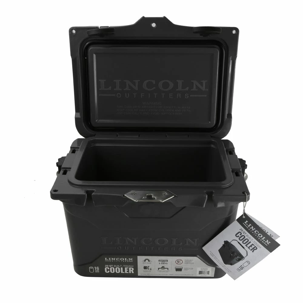 Coupon 👍 Lincoln Outfitters 20 Quart High Performance Cooler, Grey - 87-672-0204 - Coolers 🥰 4 Coupon 👍 Lincoln Outfitters 20 Quart High Performance Cooler, Grey - 87-672-0204 - Coolers 🥰 - Image 4