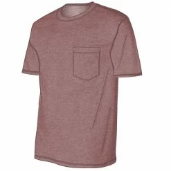 Budget ❤️ Lincoln Outfitters Men's Heavyweight Pocket T-Shirt - LOPK-01-MAR 😉