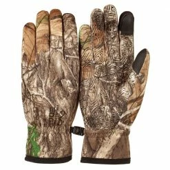 Wholesale 👏 Lincoln Outfitters Men's Mid Weight, Fused Waterproof Hunting Glove Real Tree Edge D-1419-EDG - Hunting Apparel ✨