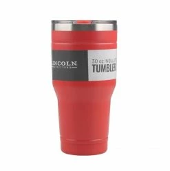 Best deal 👍 Lincoln Outfitters 30oz. Stainless Steel Coral Tumbler 30LO2345 - Camp Kitchen 🥰