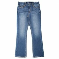 Best reviews of ✔️ Lincoln Outfitters Girl's 5-Pocket Stretch Denim Bootcut Jean - LOG7270MW - 🤩 Jeans ⭐
