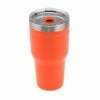 Promo ✔️ Lincoln Outfitters 30oz. Stainless Tumbler Neon Orange 30804C - Camp Kitchen ⌛