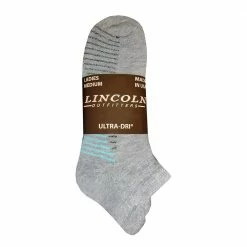 Top 10 ⭐ Lincoln Outfitters Women's Ultra-Dri No-Show Sock 3 Pack Grey - L3/72036-G - Socks Women's 💯