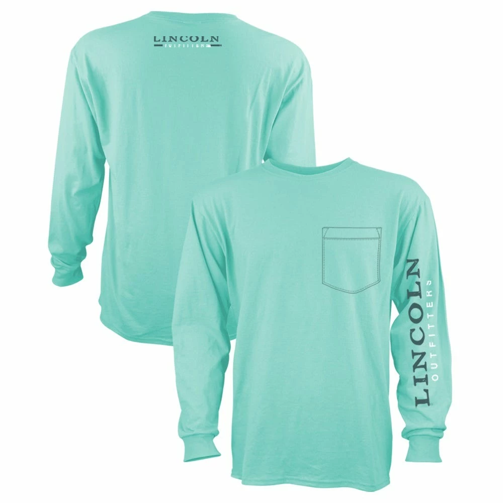 Outlet 😀 Lincoln Outfitters Men's Heavyweight Long Sleeve Pocket Graphic Tee Beach Glass- LOLSPK-01-BG - Long Sleeve 🔥 Shirts ✨ 1 Outlet 😀 Lincoln Outfitters Men's Heavyweight Long Sleeve Pocket Graphic Tee Beach Glass- LOLSPK-01-BG - Long Sleeve 🔥 Shirts ✨