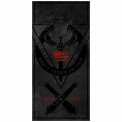 Cheapest 🥰 Lincoln Outfitters Men's Don't Tread On This Printed Neck Gaiter - LOG-03 - Face Masques 🔔