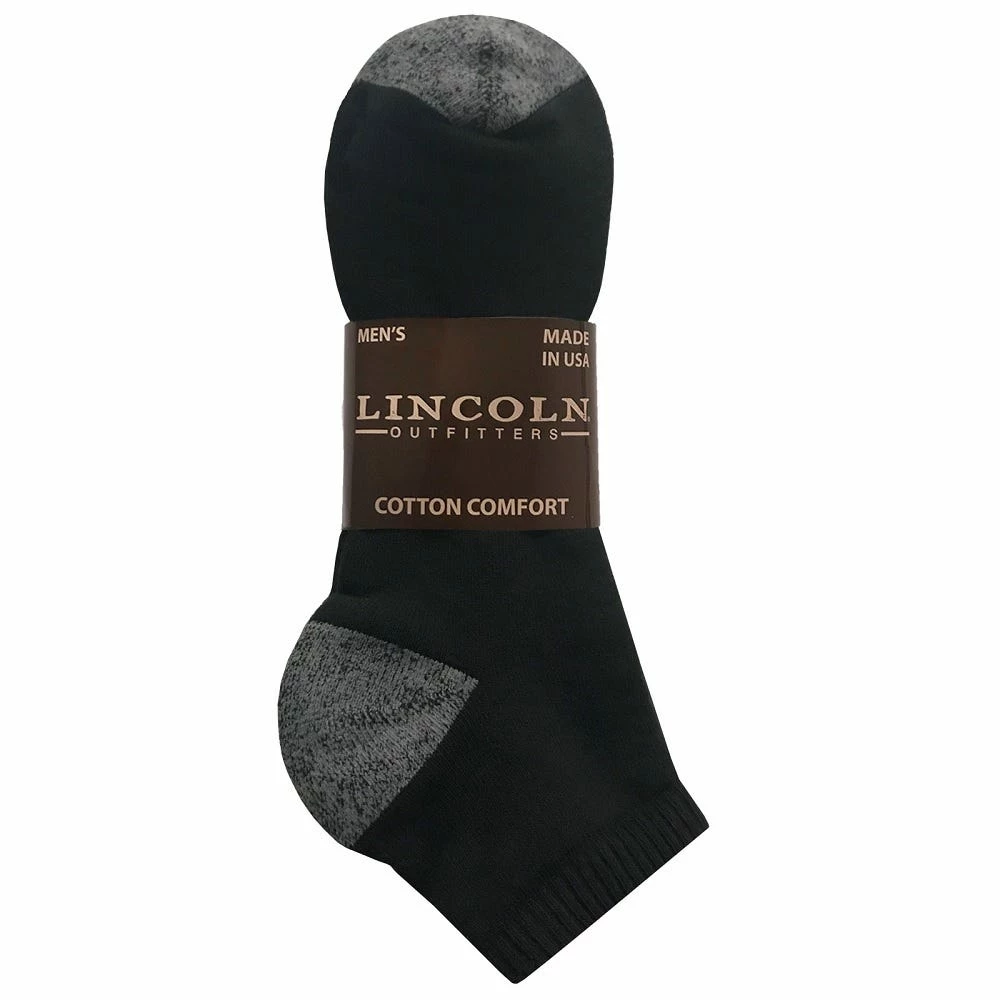Discount π Lincoln Outfitters Men's No-Show Sock 3 Pack Black - L3/950-BL - Socks π 1 Discount π Lincoln Outfitters Men's No-Show Sock 3 Pack Black - L3/950-BL - Socks π