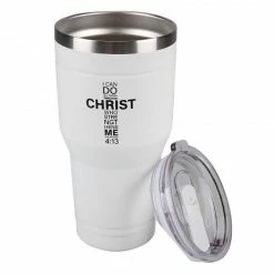 Wholesale 👍 Lincoln Outfitters "All Things Through Christ" 30 oz. Religious Tumbler, White - 89-645-0204 - Tumblers ✔️ -Lincoln Outfitters Shop 6942b52d8069dcc73aa1e10baedce3b2599453b3 32631068 3