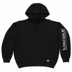 Flash Sale 🎁 Lincoln Outfitters Men's Signature Sleeve Hooded Pullover Graphite Heather - RLSP401GPHR - Men's Sweaters & Sweatshirts ✨