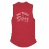 Cheapest 🎁 Lincoln Outfitters Ladies Not Today Satan Sleeveless T-Shirt - LO-LTS09 - Women's Shirts & Tees 👏