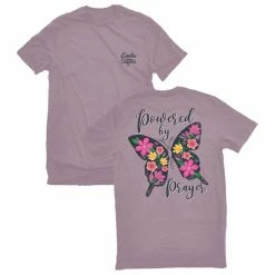 Flash Sale 😀 Lincoln Outfitters Ladies Powered By Prayer Short Sleeve T-Shirt - LO-L207 - T-Shirts ⌛