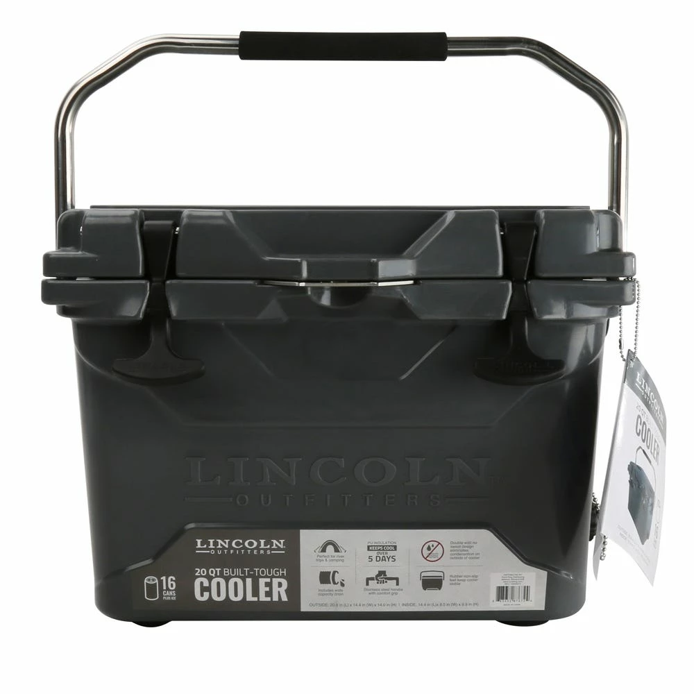 Coupon 👍 Lincoln Outfitters 20 Quart High Performance Cooler, Grey - 87-672-0204 - Coolers 🥰 3 Coupon 👍 Lincoln Outfitters 20 Quart High Performance Cooler, Grey - 87-672-0204 - Coolers 🥰 - Image 3