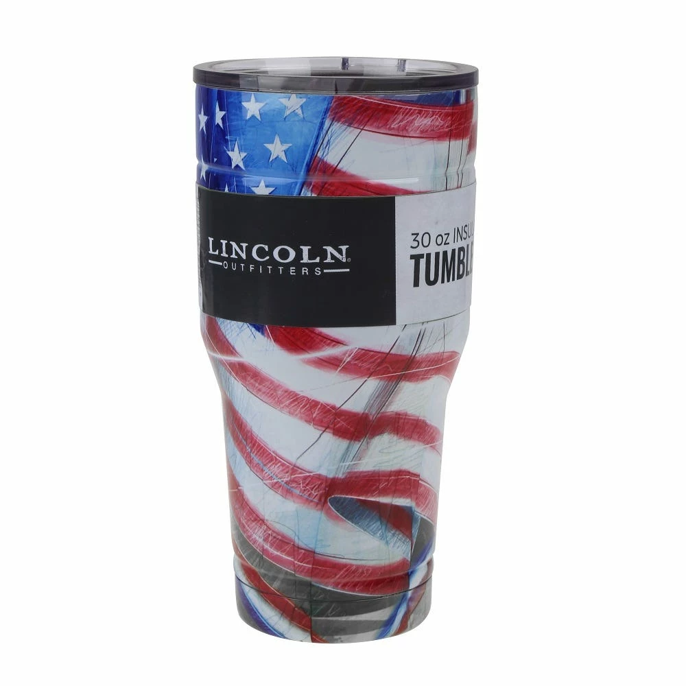 Discount ⌛ Lincoln Outfitters 30 Oz Stainless Tumbler USA Flag 88-086-0204 - Tumblers ✔️ 1 Discount ⌛ Lincoln Outfitters 30 Oz Stainless Tumbler USA Flag 88-086-0204 - Tumblers ✔️