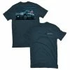New ⭐ Lincoln Outfitters Men's Short Sleeve Dually Truck T-Shirt Bluesteel Black Heather - LO-140 - T-Shirts 🌟