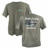 Best Pirce 🔥 Lincoln Outfitters Strong Ladies Faith Family Green Short Sleeve T-Shirt - SGL-38 - T-Shirts 🥰