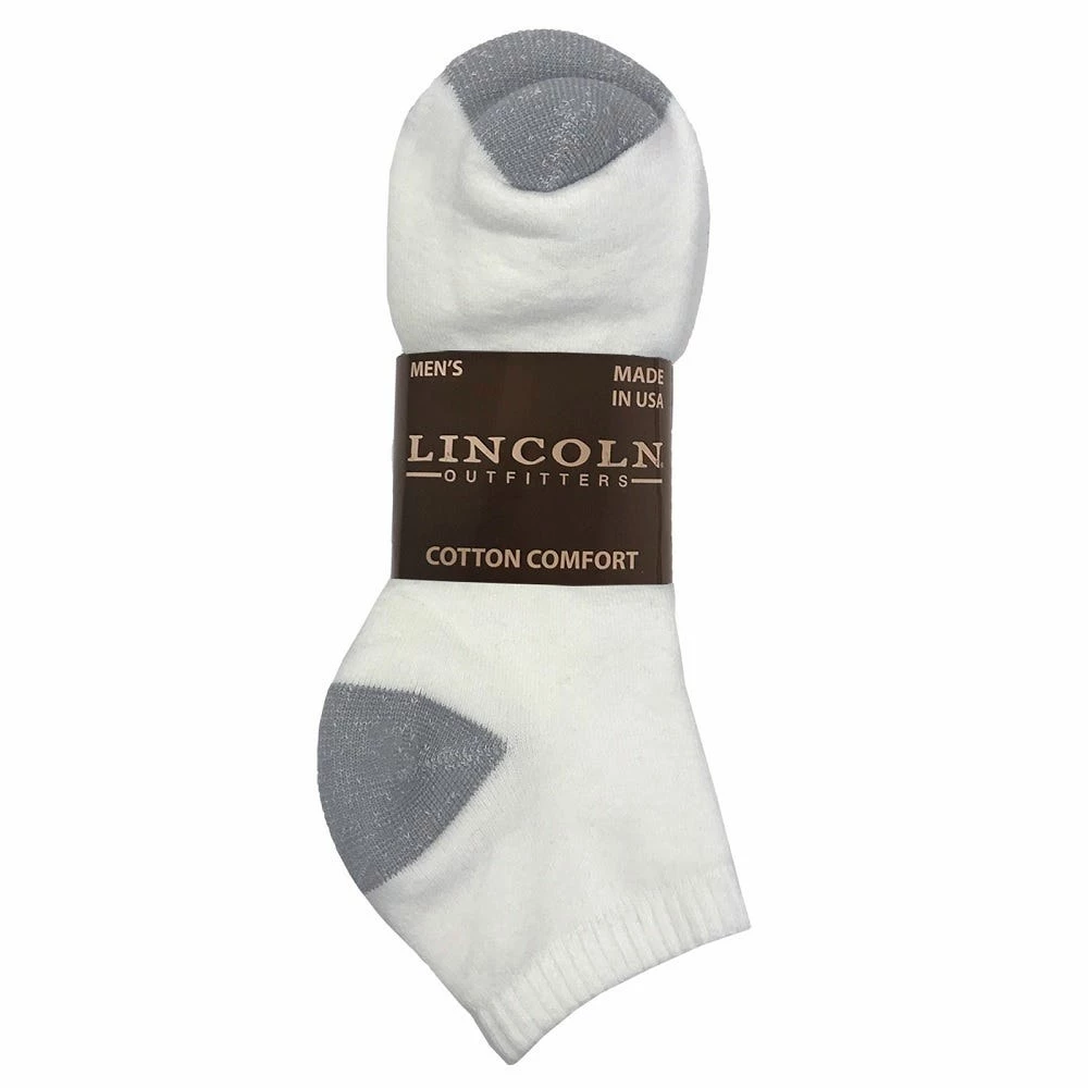Budget π Lincoln Outfitters Men's Cotton No-Show Sock 3 Pack X-Large White -Β L3-950-W-XL - Socks 𧨠1 Budget π Lincoln Outfitters Men's Cotton No-Show Sock 3 Pack X-Large White -Β L3-950-W-XL - Socks π§¨