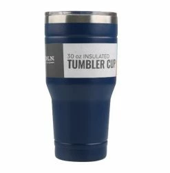 Best Sale ⭐ Lincoln Outfitters 30oz. Stainless Steel Dark Blue Tumbler 30LO289 - Camp Kitchen 🔥