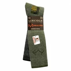 New 🌟 Lincoln Outfitters Men's Elimishield Merino Wool Tall Boot Sock 2 Pack Assorted - RT/L2/9676-ASST - Socks 🌟