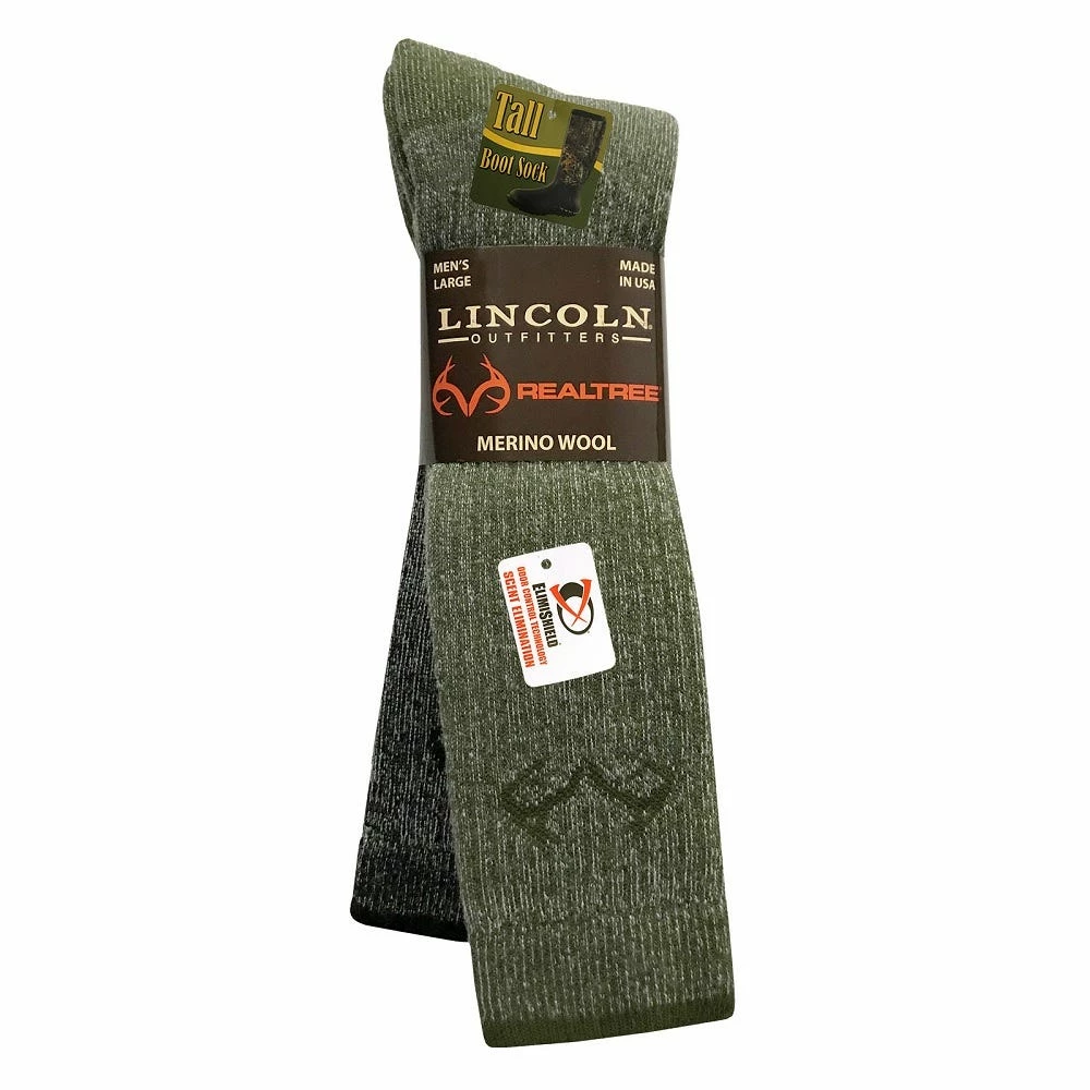 New π Lincoln Outfitters Men's Elimishield Merino Wool Tall Boot Sock 2 Pack Assorted - RT/L2/9676-ASST - Socks π 1 New π Lincoln Outfitters Men's Elimishield Merino Wool Tall Boot Sock 2 Pack Assorted - RT/L2/9676-ASST - Socks π