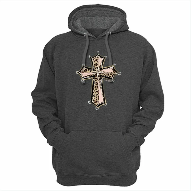 New π― Lincoln Outfitters Cross Design Ladie's Long Sleeve Hoodie, Charcoal Heather - LO-LH27 - Hooded Sweatshirts π Women's β 1 New π― Lincoln Outfitters Cross Design Ladie's Long Sleeve Hoodie, Charcoal Heather - LO-LH27 - Hooded Sweatshirts π Women's β
