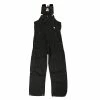 Promo 🎁 Lincoln Outfitters Men's Washed Insulated Bib Overall Black - RLB377BK - Overalls ❤️