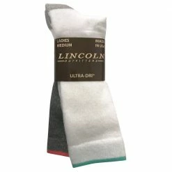 Wholesale ✔️ Lincoln Outfitters 🎁 Women's Ultra-Dri Crew Sock 2 Pack - L2/423-W/G - Socks Women's 🎉