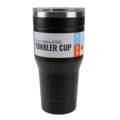 Outlet 😀 Lincoln Outfitters 30 Oz. Tumbler Black 87-953-0204 - Water Bottles & Hydration 😉