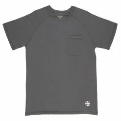 Discount 🎁 Lincoln Outfitter's Short Sleeve Performance Tee Grey - RK2SLA - T-Shirts 💯