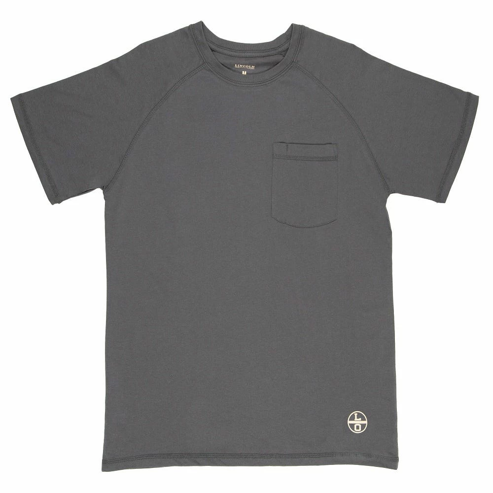 Discount π Lincoln Outfitter's Short Sleeve Performance Tee Grey - RK2SLA - T-Shirts π― 1 Discount π Lincoln Outfitter's Short Sleeve Performance Tee Grey - RK2SLA - T-Shirts π―