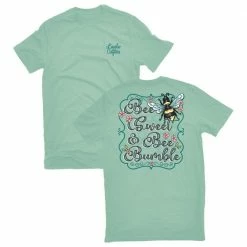 Flash Sale 🌟 Lincoln Outfitters Ladies Bee Sweet and Bee Bumble Short Sleeve T-Shirt - LO-L206 - T-Shirts ⌛