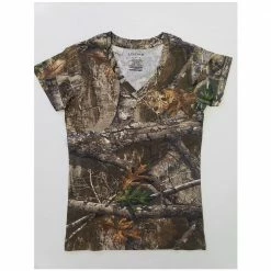Best deal 🔔 Women's Realtree Camo Short Sleeve T-Shirt - L0103 - T-Shirts 🔥