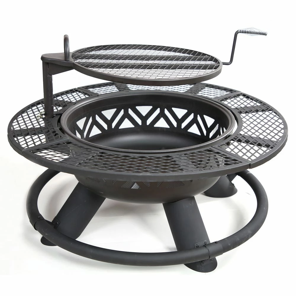 Deals π Lincoln Outfitters Steel Fire Pit with BBQ Grate - 90-165-0204 - Fire Pits & Heaters π 1 Deals π Lincoln Outfitters Steel Fire Pit with BBQ Grate - 90-165-0204 - Fire Pits & Heaters π