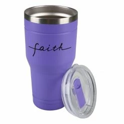 Best deal 😍 Lincoln Outfitters "Faith" 30 oz. Religious Tumbler, Purple - 89-640-0204 - Tumblers 🥰 -Lincoln Outfitters Shop a98db8ec1a5d274aa882501a8edf0e682da9d731 32631063 3