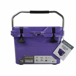 Coupon 👏 Lincoln Outfitters 20 Quart High Performance Cooler, Purple - 87-675-0204 - Coolers ⭐
