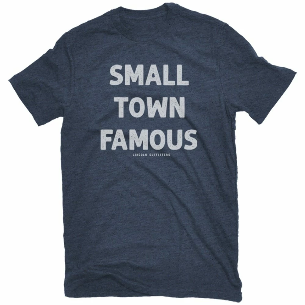 Wholesale ✔️ Lincoln Outfitters Men's Short Sleeve Small Town Famous T-Shirt Vintage Indigo Black Heather - LO-146-VIBH - T-Shirts 💯 1 Wholesale ✔️ Lincoln Outfitters Men's Short Sleeve Small Town Famous T-Shirt Vintage Indigo Black Heather - LO-146-VIBH - T-Shirts 💯