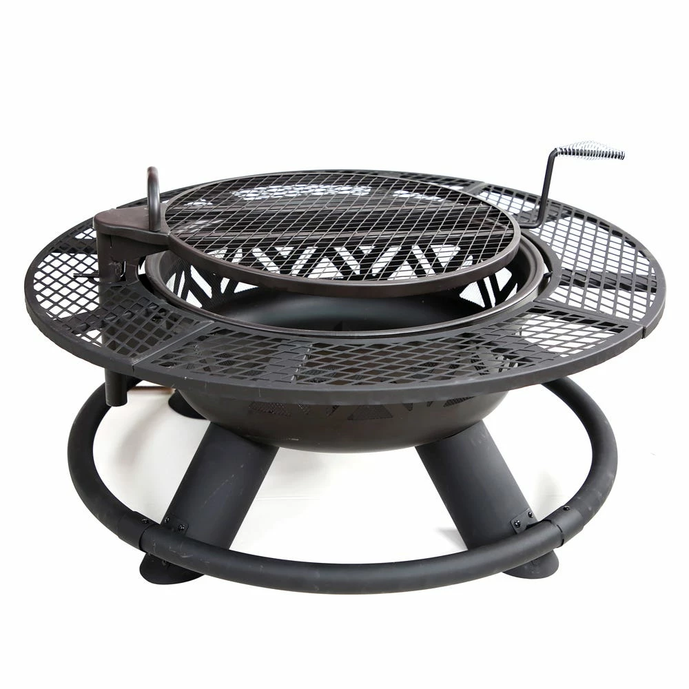Deals π Lincoln Outfitters Steel Fire Pit with BBQ Grate - 90-165-0204 - Fire Pits & Heaters π 5 Deals π Lincoln Outfitters Steel Fire Pit with BBQ Grate - 90-165-0204 - Fire Pits & Heaters π - Image 5