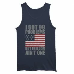 Top 10 😍 Lincoln Outfitters Men's 99 Problems Sleeveless T-Shirt - LOT-97 - T-Shirts 👏
